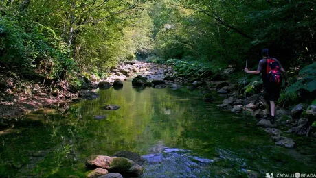 River and canyon Trešnjice
