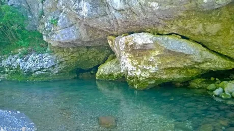 River and canyon Trešnjice